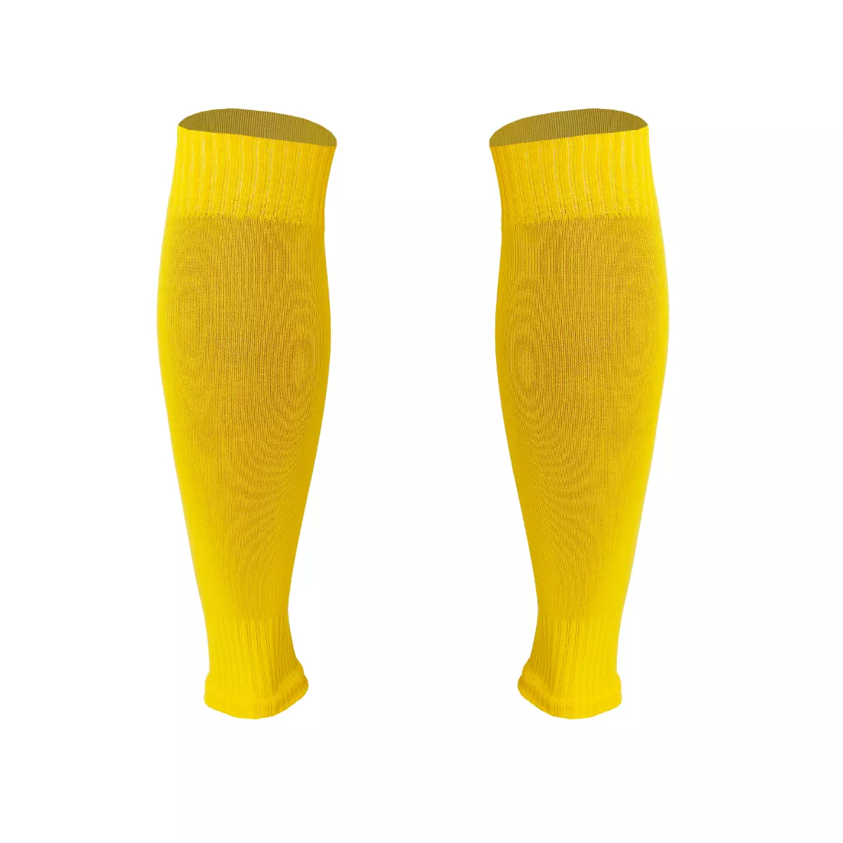 Tiento Sports Sleeve Socks Kaos Kaki Sambung Olahraga Futsal Sepakbola Anti Bakteri Yellow