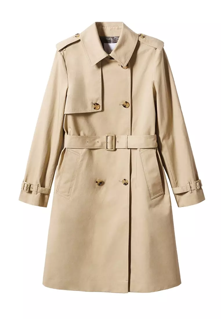 Trench on sale beige mango