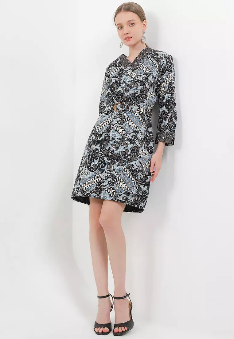Sackdress Regular Fit Batik Sawat Seno
