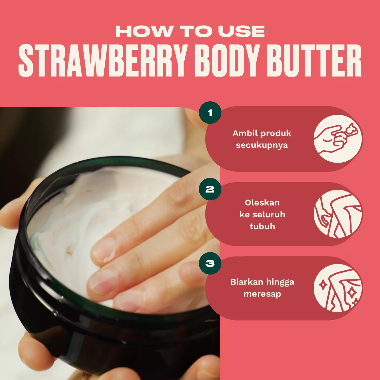 New Strawberry Body Butter 200Ml