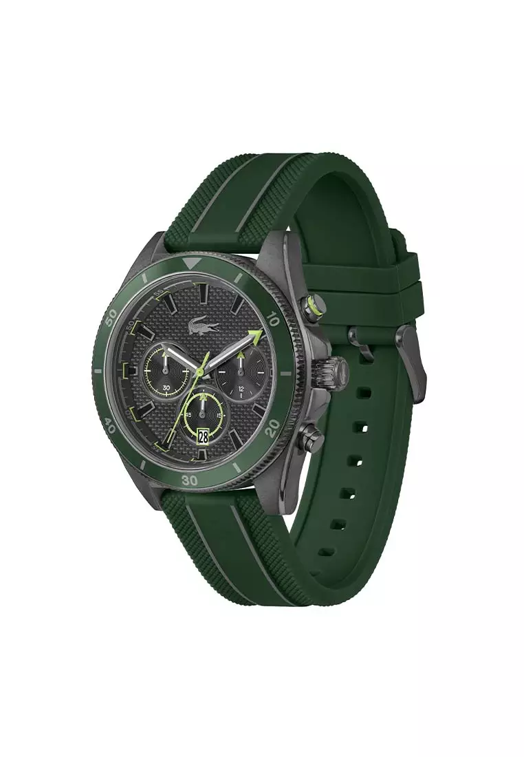 Men's Mainsail Green Silicone Analog Watch LAW-2011363