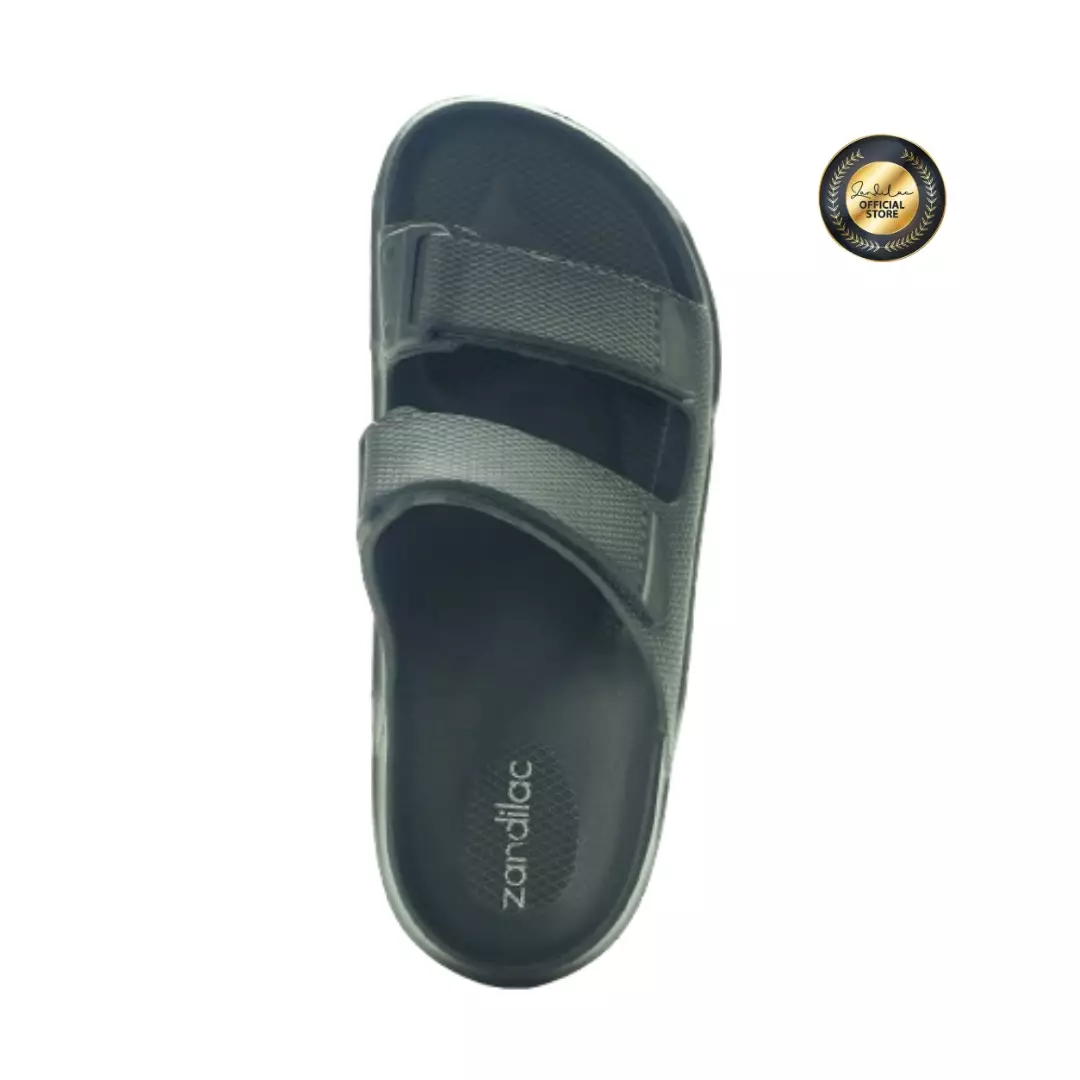 ZANDILAC - SANDAL LAKI DEWASA CH122302LD SELOP FULL KARET HIJAU CYPRESS