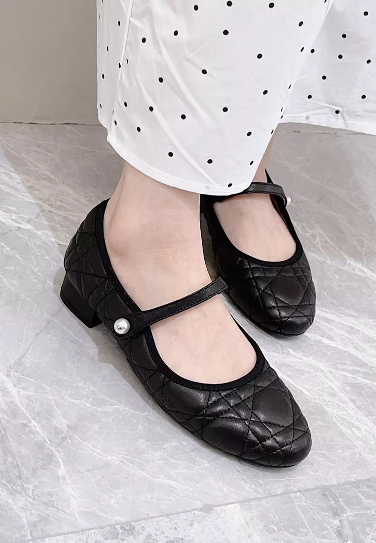 Buy Twenty Eight Shoes Pearl Strap Lamb Leather Mary Jane Shoes