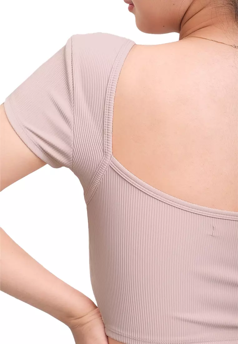 Square Neck Fitted Top