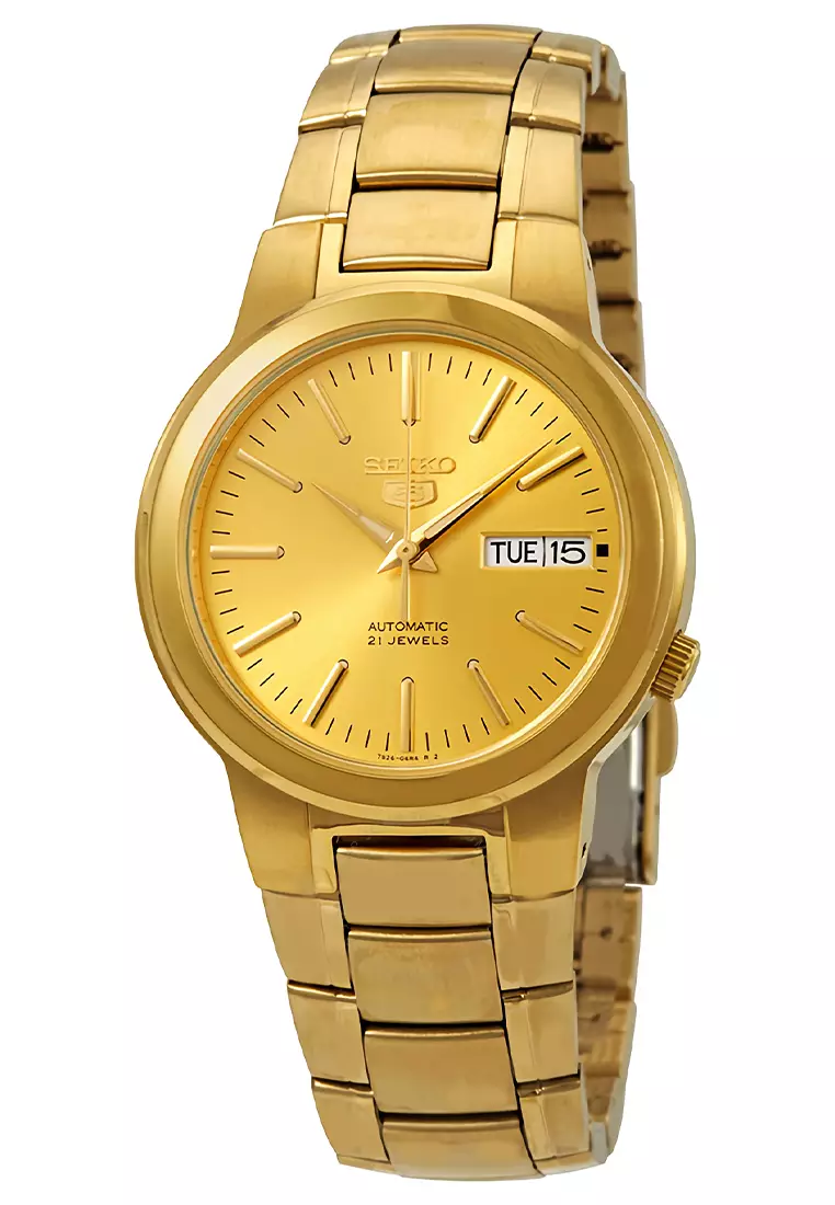 Jam discount seiko gold