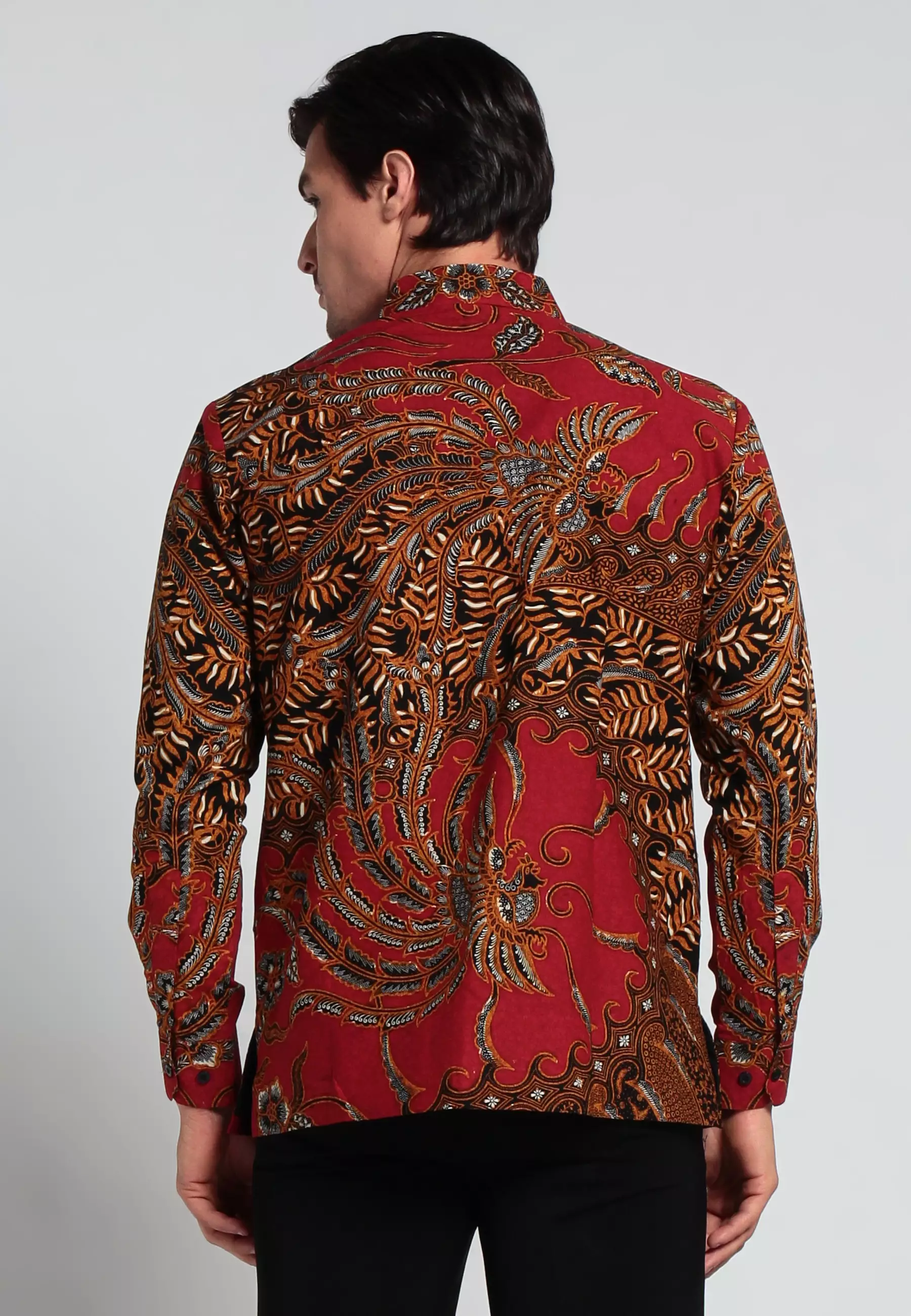 Kemeja Andromeda Shun Lengan panjang slimfit