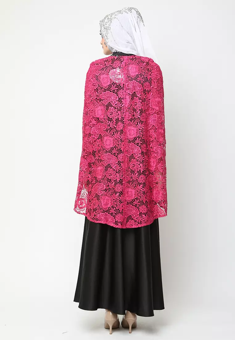 Bibiq Gamis Brokat Satin