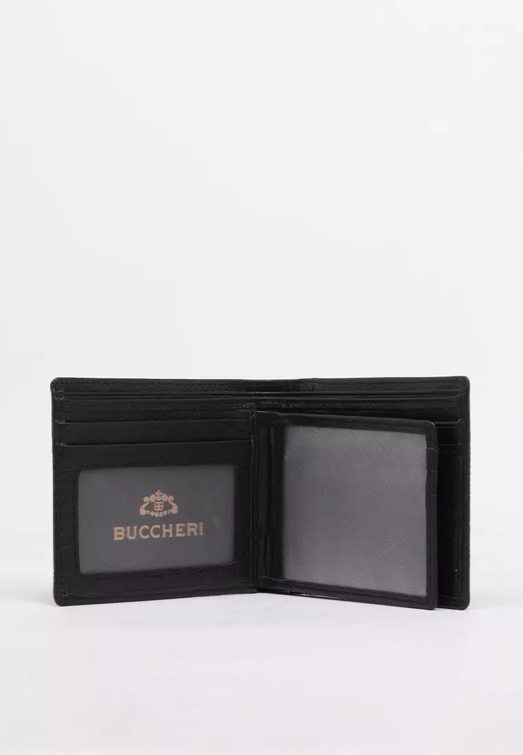 Buccheri Leon Wallet Pria Black