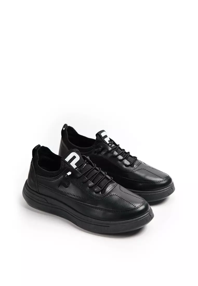 PAULMAY - Sepatu Sneakers pria Ignite Black