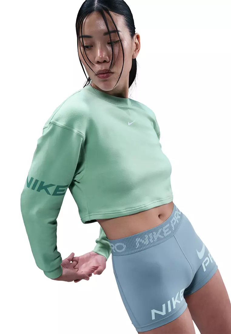 Nike Pro Dri-Fit Flc Crew Tt Grx