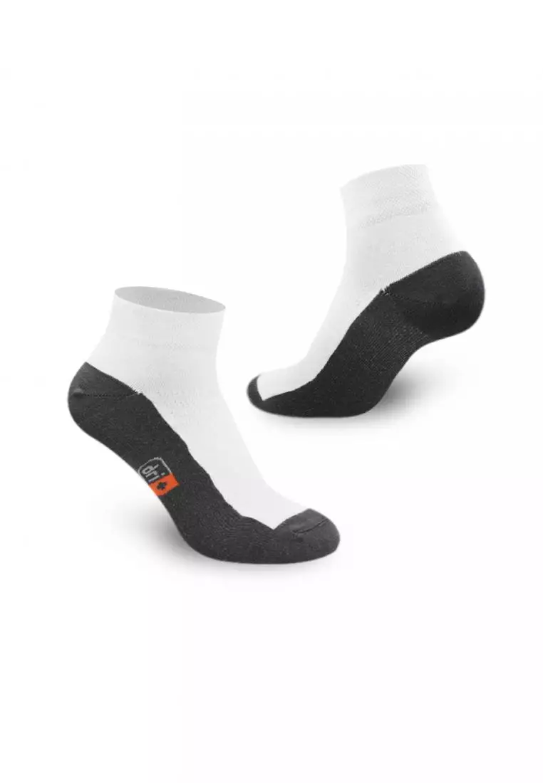 DMCG12 Men's Cotton Lite Casual Ankle Socks - 3 Pairs