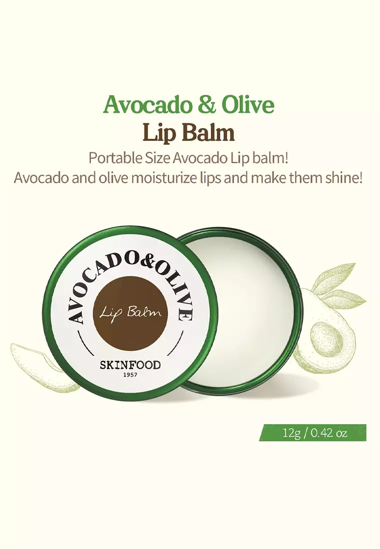 SKINFOOD Avocado & Olive Lip Balm
