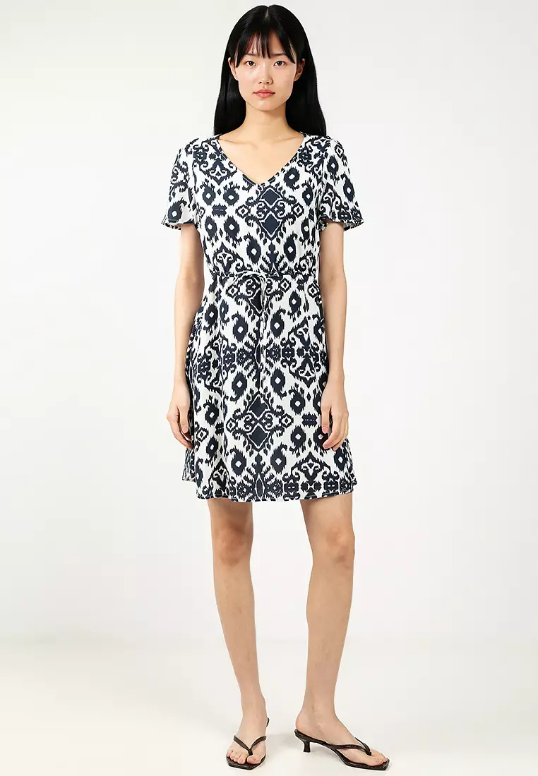 Easy Joy Short Sleeve Short Dress