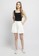 Beyoutiful The Label white Naomi High Waist Shorts AF3CCAA6F34CA4GS_4