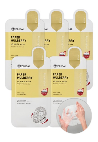 Buy Mediheal Mediheal Paper Mulberry 4d White Mask X5 Sheets 2021 Online Zalora Singapore