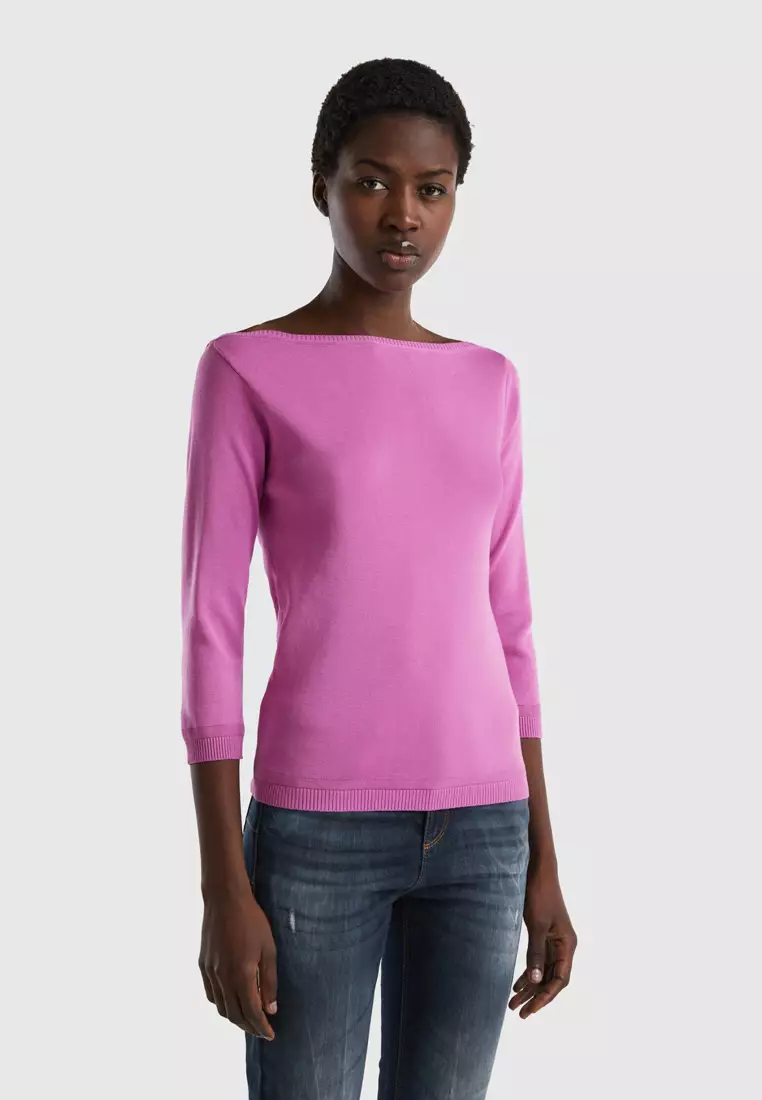 Women's boat neck sweatshirts outlet