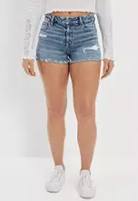 American Eagle Strigid Denim Mom Shorts 2024, Buy American Eagle Online