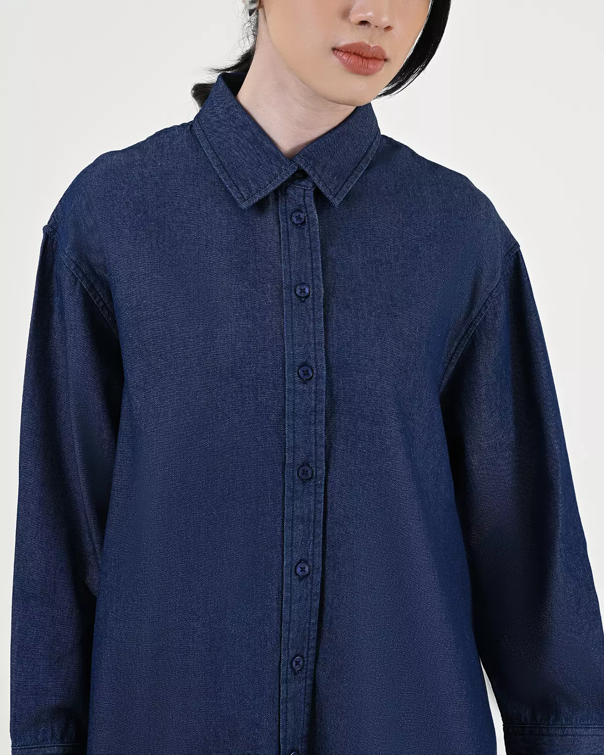 Geulis.id PIPER SHIRT - Darkdenim