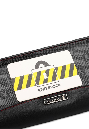 Buy Playboy RFID Blocking Long Wallet Online | ZALORA Malaysia