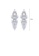 Glamorousky white Brilliant Temperament Geometric Floral Long Earrings with Cubic Zirconia DA99EACAF97163GS_2