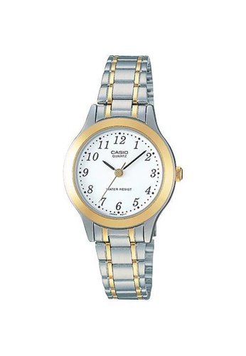 CASIO silver Casio Small Analog Watch (LTP-1128G-7B) 270F1AC4A77E3FGS_1