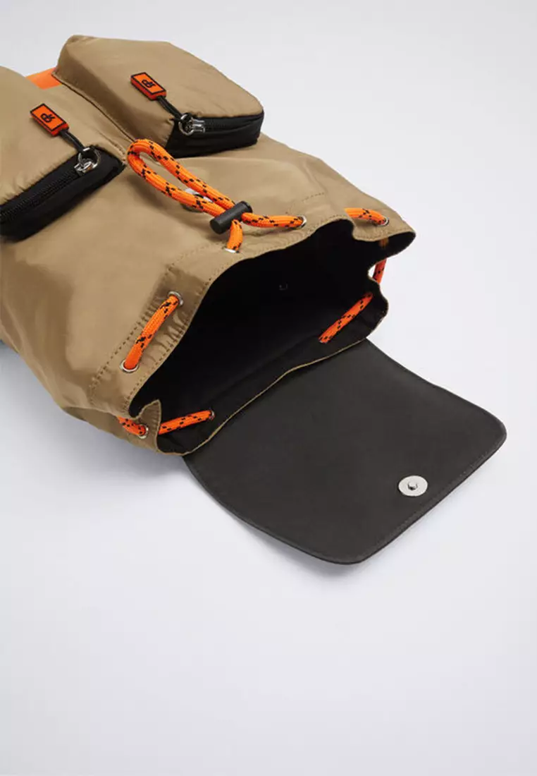 Parfois online nylon backpack