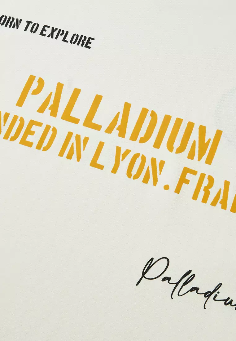 男裝 PALLADIUM LOGO 寬鬆全棉T裇