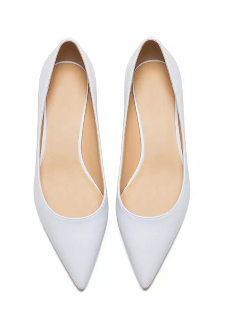 6CM Uniform Pointed High Heel Shoes HZL261