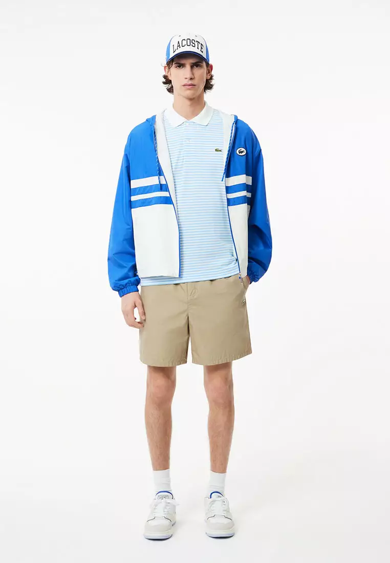 Original L,12,12 Striped Cotton Polo Shirt