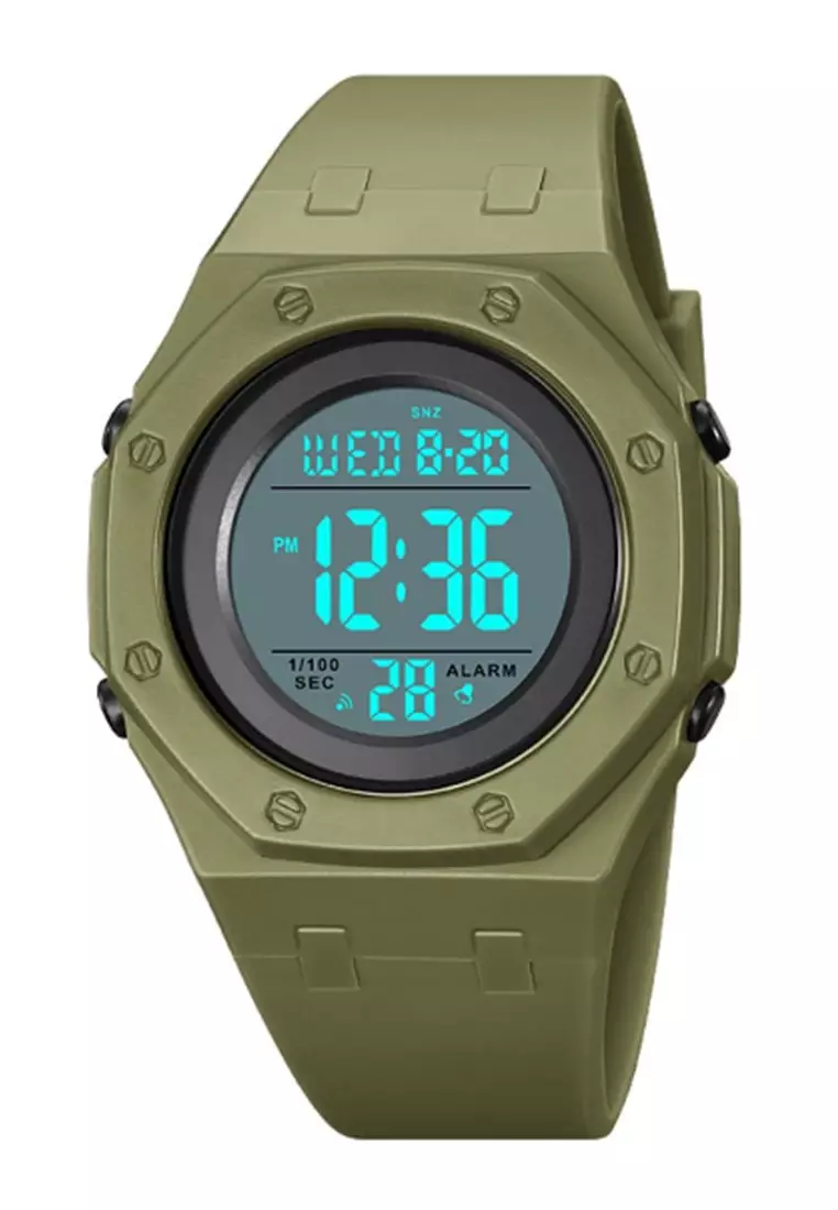 Jam Tangan Digital Pria Waterproof Many Function Strap Tali Material Silicone IR92 ORIGINAL