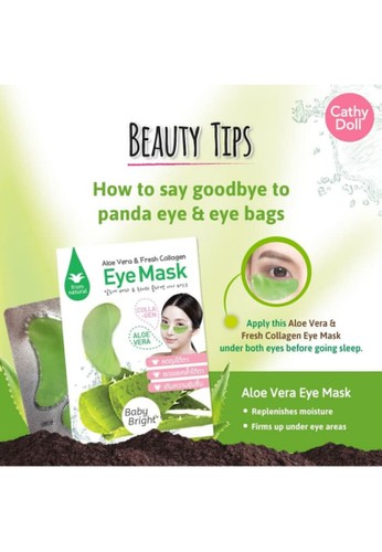 Jual Cathy Doll Buy 5pcs Cathy Doll Baby Bright Aloe Vera Eye Mask 1 Pair Original Zalora Indonesia