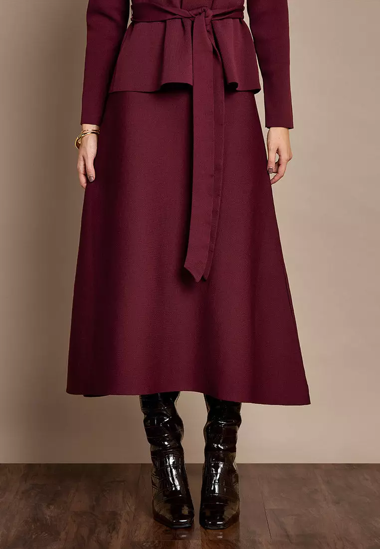 GWD Iris Knitted Midi Skirt