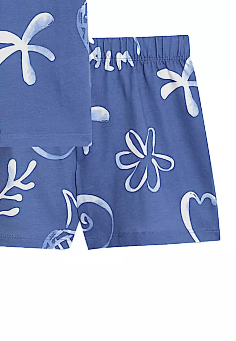 Kids’ Pure Cotton Seaside Short Pyjamas