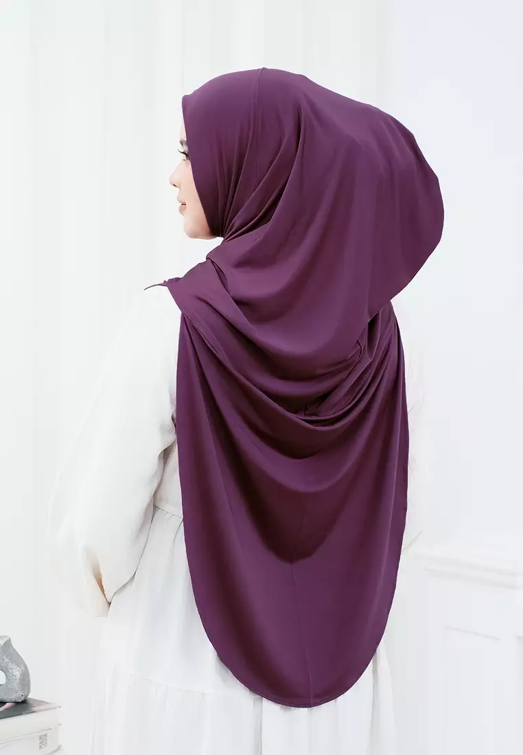 HIJAB INSTAN NAIMA - DARK PURPLE