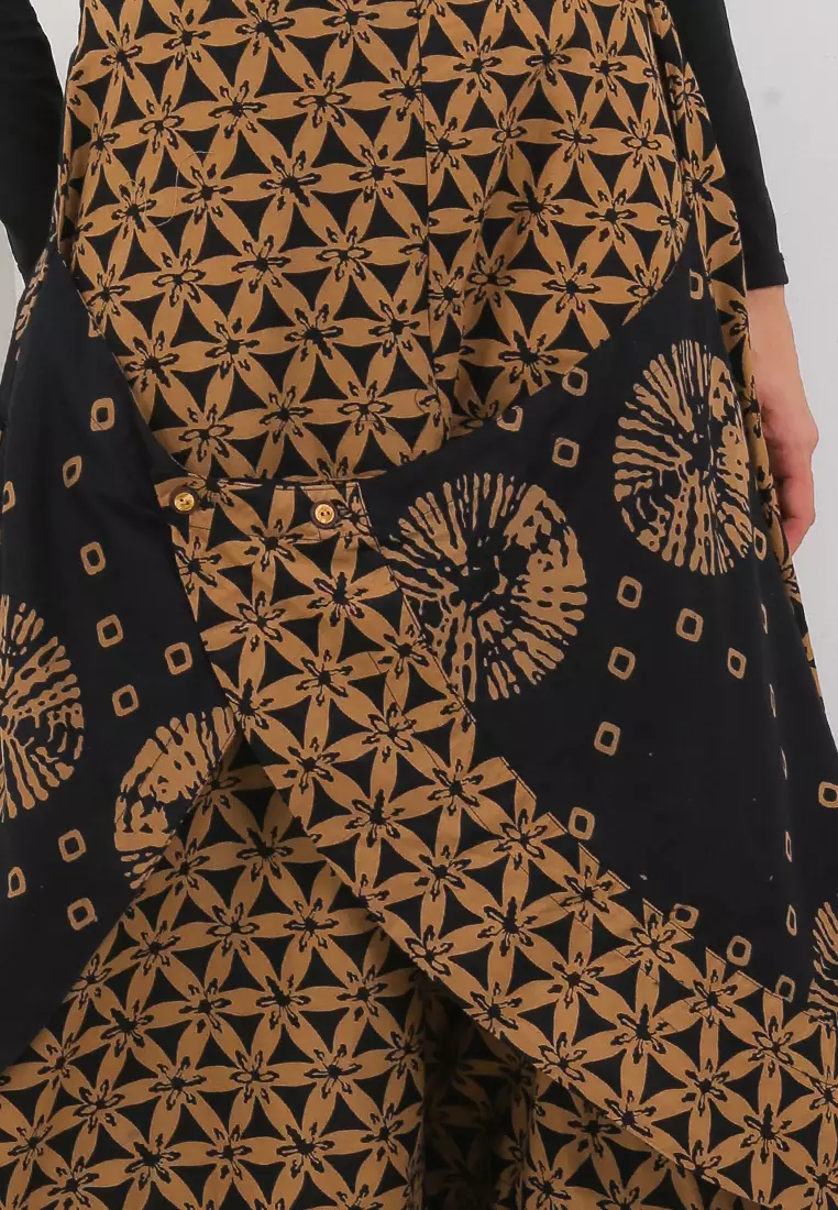 PantsSkirt Elastic Aladin Cut&Sew