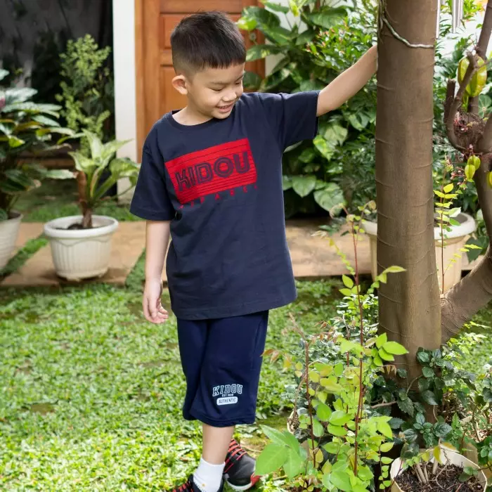 Tshirt/ Kaos Anak/ Kidou Logo Print