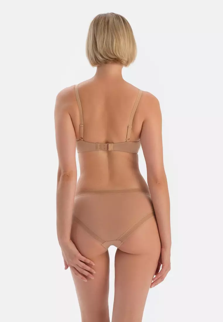 Light Brown Lace Hipster, Underwear for Women