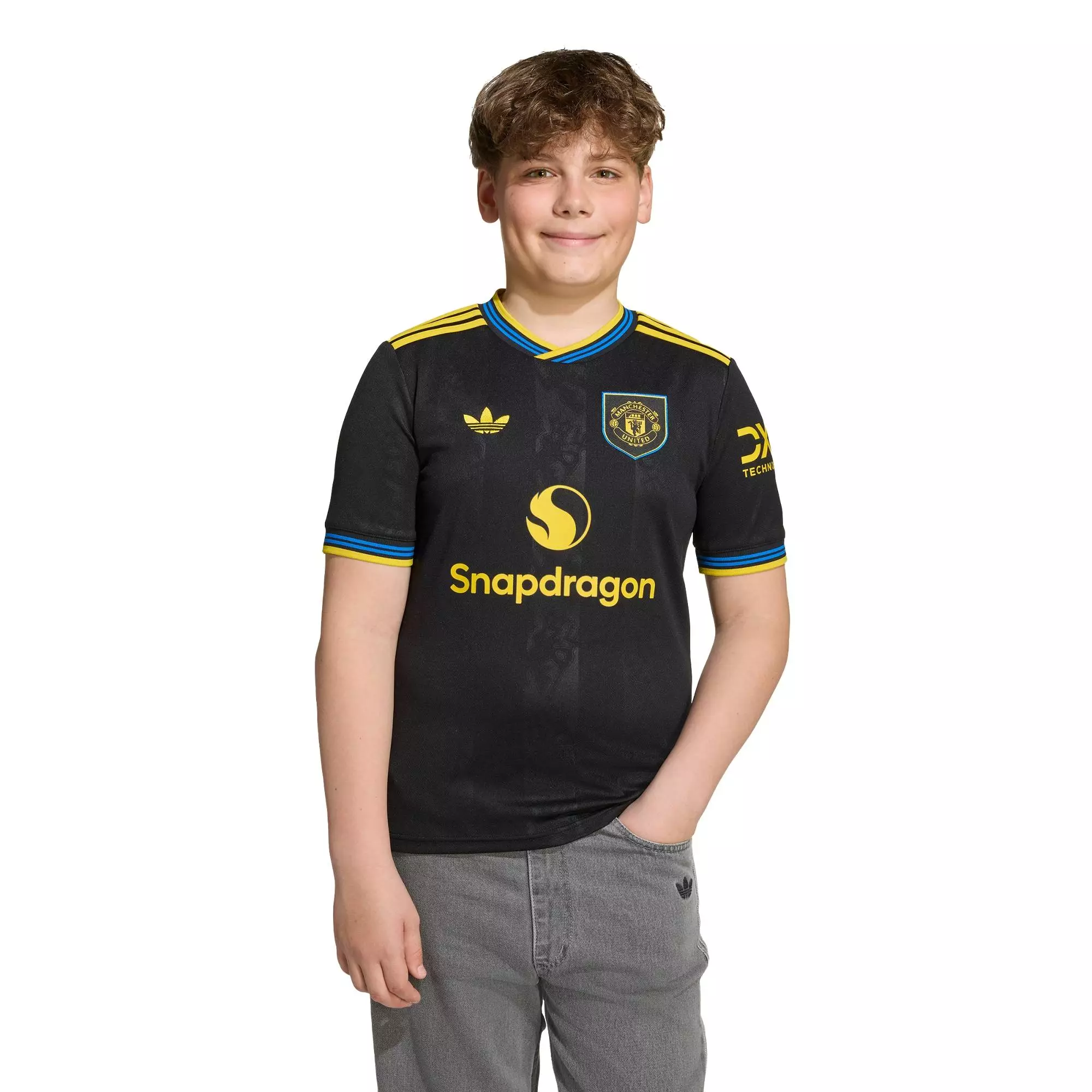 Football Manchester United 25/26 Third Jersey Unisex Black KD4227