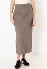 【as\"on】25ss MOMO KANGKANG MIDI SKIRT Cotton On Morgan Utility Midi Skirt 2025 | Buy Cotton On