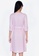 ZALORA BASICS pink Puff Sleeves Knee Length Dress 52321AA099F268GS_2