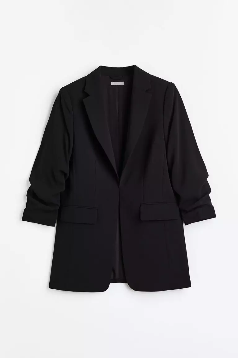 Aviva relaxed open blazer