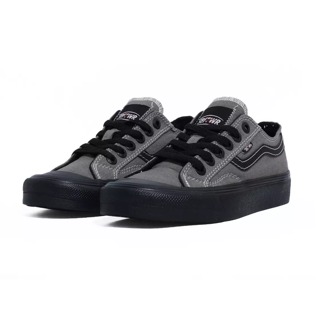 SABA Veloz Low Black Grey - Sepatu Sneakers Casual Pria Wanita