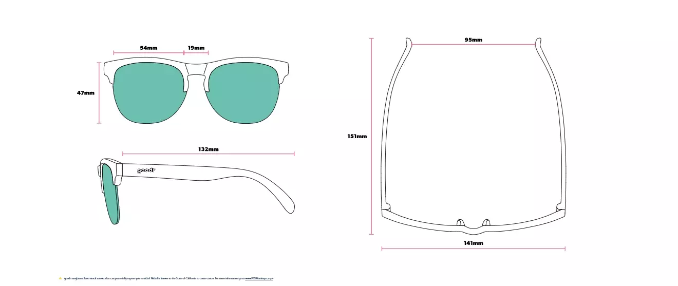 GOODR Kacamata Series AVANT G - Throws Shade, Catches Clout