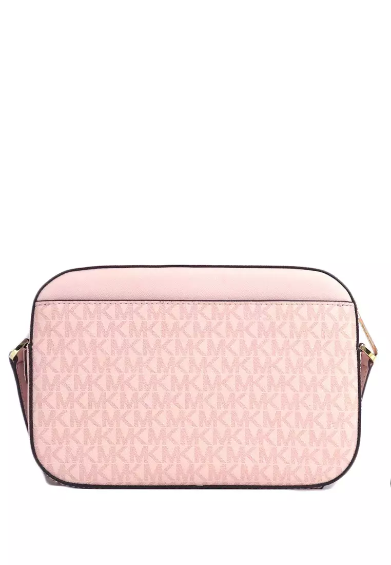 Michael Kors Jet Set Ew Chain Crossbody Powder Blush Pink Mk