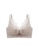 ZITIQUE grey Women's Non-wired 3/4 Cup Collect Accessory Breast Push Up Lace Bra - Grey 3F741USEF7B086GS_1