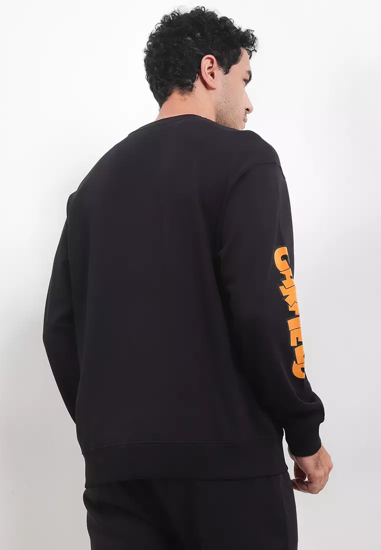 Nickelodeon Men's Garfield Box Logo T-Shirt - Relaxed Fit, 50/50 Cotton Polyester (3X-Large Tall)