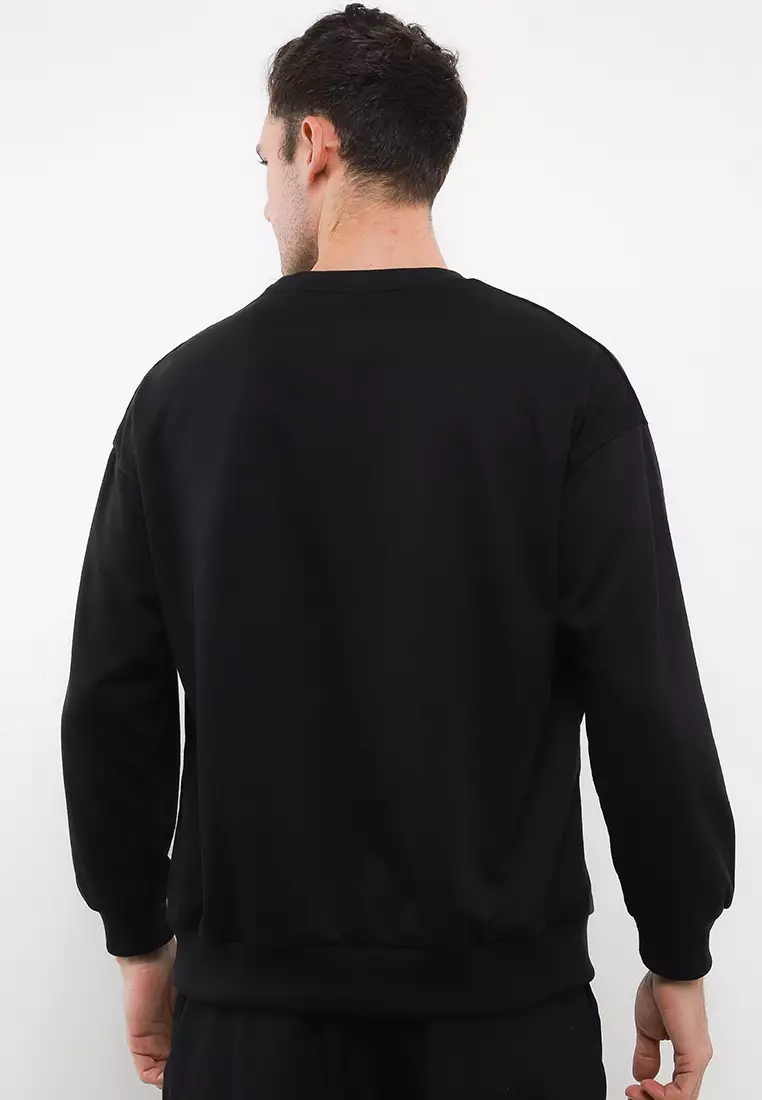 Sweater Lengan Panjang Long Sleeve Print