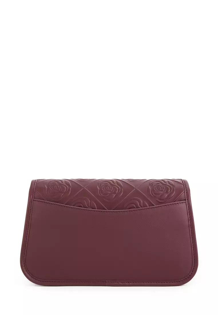 Magenta Purple Rois Small Satchel Bag