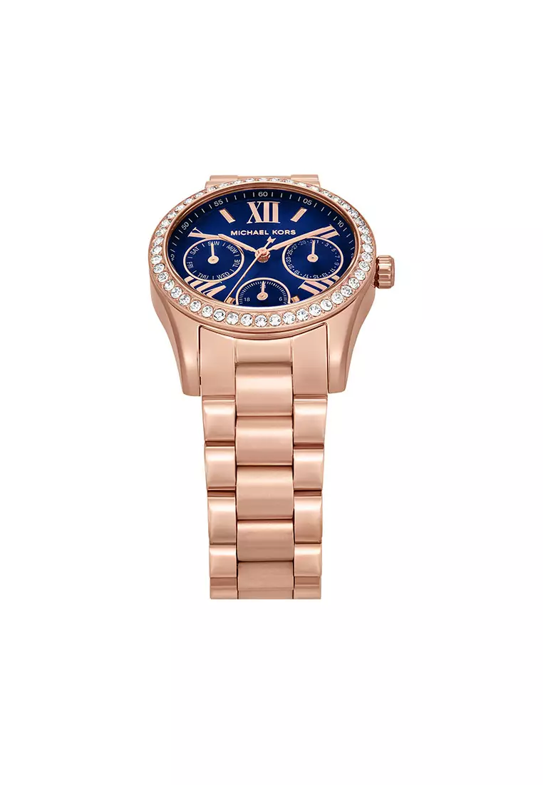 Lexington Rose Gold Stainless Steel Watch Mk4926