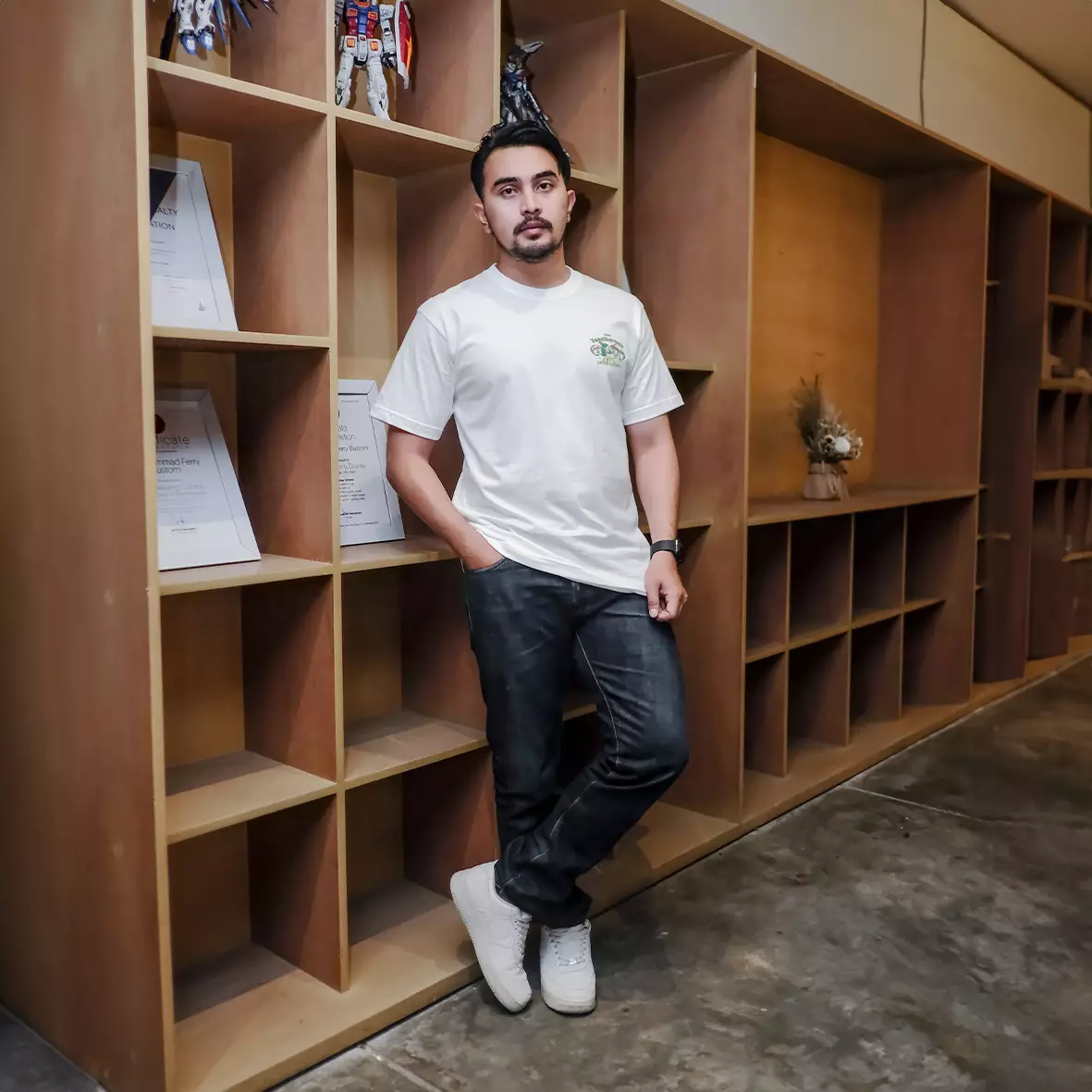 Cogen Kaos Putih T Shirt White Basic - Togetherness Warna Togetherness